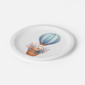 紙プレートお洒落 – 秋の赤ちゃんシャワープレート。 ペーパープレート (アングル)