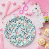 紙プレートかわいいデザインと赤ちゃんシャワー。 ペーパープレート (パーティー)