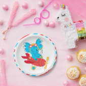 紙プレートでゾウと誕生日パーティーをする ペーパープレート (パーティー)