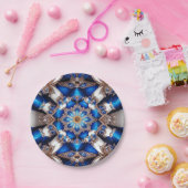 紙プレートとアルゼンチンカラーズデザイン ペーパープレート (パーティー)