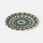 紙プレートとカラーイタリアンデザイン ペーパープレート (アングル)