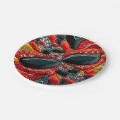 紙プレートとドイツカラーズデザイン ペーパープレート (アングル)