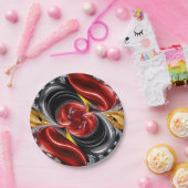 紙プレートとドイツ色デザイン ペーパープレート (パーティー)