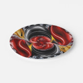 紙プレートとドイツ色デザイン ペーパープレート (アングル)