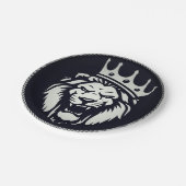 紙プレートとライオンデザイン ペーパープレート (アングル)