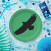 紙プレートと飛んでいるEagle Your Colors ペーパープレート (パーティー)