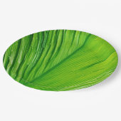 紙プレートに葉柄を付ける ペーパープレート (アングル)