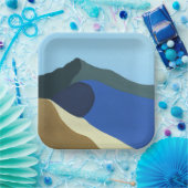 紙プレートの色のMt Tamalpais ペーパープレート (パーティー)