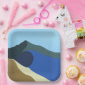 紙プレートの色のMt Tamalpais ペーパープレート (パーティー)