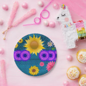 紙プレートひまわり ペーパープレート (パーティー)