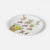 紙プレートイースター ペーパープレート (アングル)