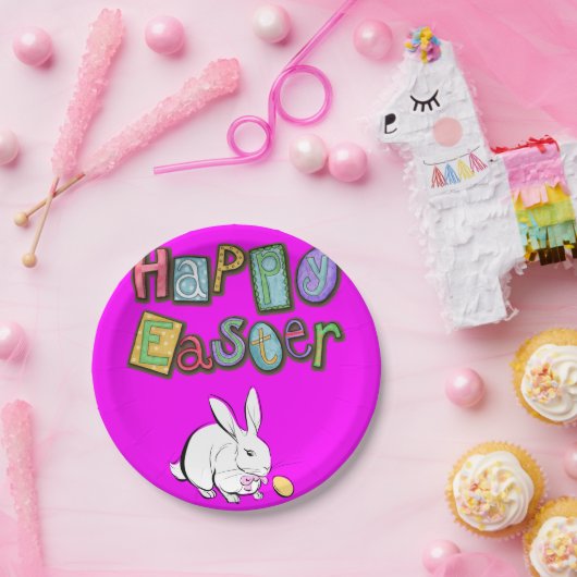紙プレートイースター ペーパープレート (パーティー)