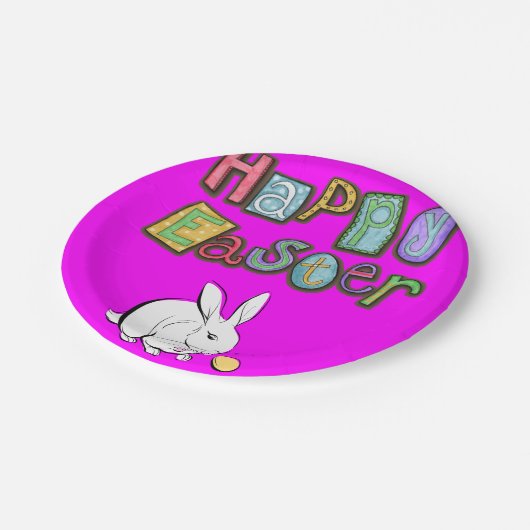 紙プレートイースター ペーパープレート (アングル)