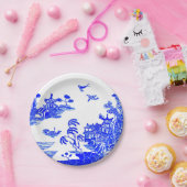 紙プレートウィローデザイン ペーパープレート (パーティー)