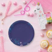 紙プレートウォーターポロボールピンク ペーパープレート (パーティー)