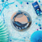 紙プレートエコシックダイニングディライト ペーパープレート (パーティー)