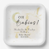 紙プレートオベビー!ニュートラル・ストークの提供 ペーパープレート (正面)