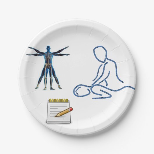 紙プレートカイロプラクター ペーパープレート (正面)