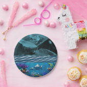 紙プレートカエル ペーパープレート (パーティー)