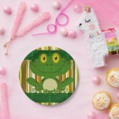 紙プレートカエル ペーパープレート (パーティー)