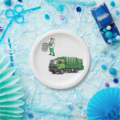 紙プレートガベージマン ペーパープレート (パーティー)