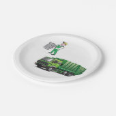 紙プレートガベージマン ペーパープレート (アングル)