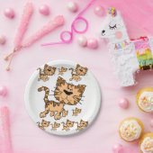 紙プレートキッテン ペーパープレート (パーティー)