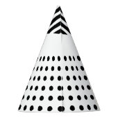 紙プレートクラシック丸型シールギフトラベルパーティー  パーティーハット (裏面)