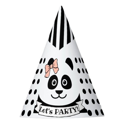 紙プレートクラシック丸型シールギフトラベルパーティー  パーティーハット (正面)