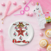 紙プレートクリスマス ペーパープレート (パーティー)