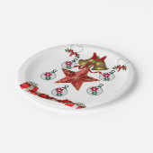 紙プレートクリスマス ペーパープレート (アングル)