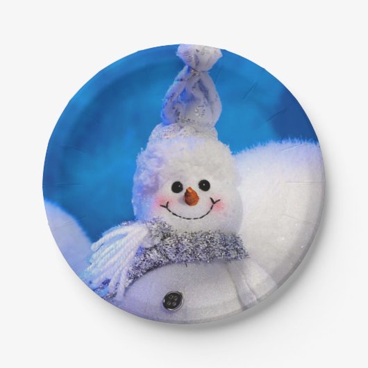 紙プレートクリスマス ペーパープレート (正面)