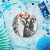 紙プレートクリスマス ペーパープレート (パーティー)