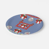 紙プレートクリスマス ペーパープレート (アングル)