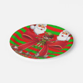 紙プレートクリスマス ペーパープレート (アングル)