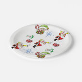 紙プレートクリスマス ペーパープレート (アングル)