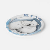 紙プレートクリスマス ペーパープレート (アングル)