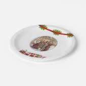 紙プレートクリスマス ペーパープレート (アングル)