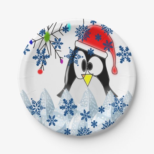 紙プレートクリスマス ペーパープレート (正面)