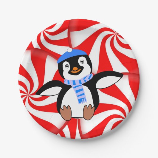 紙プレートクリスマス ペーパープレート (正面)