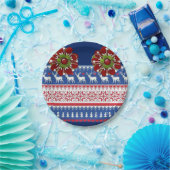 紙プレートクリスマス ペーパープレート (パーティー)