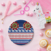 紙プレートクリスマス ペーパープレート (パーティー)