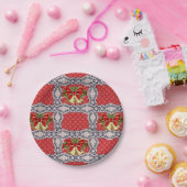 紙プレートクリスマス ペーパープレート (パーティー)