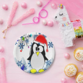 紙プレートクリスマス ペーパープレート (パーティー)