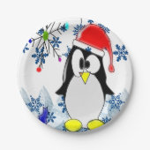 紙プレートクリスマス ペーパープレート (正面)