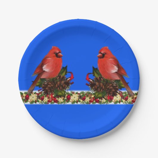 紙プレートクリスマス ペーパープレート (正面)