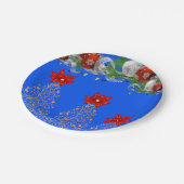 紙プレートクリスマス ペーパープレート (アングル)