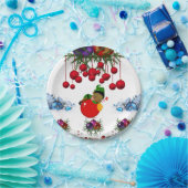 紙プレートクリスマス ペーパープレート (パーティー)