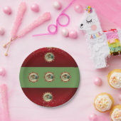 紙プレートクリスマス ペーパープレート (パーティー)