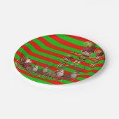 紙プレートクリスマス ペーパープレート (アングル)